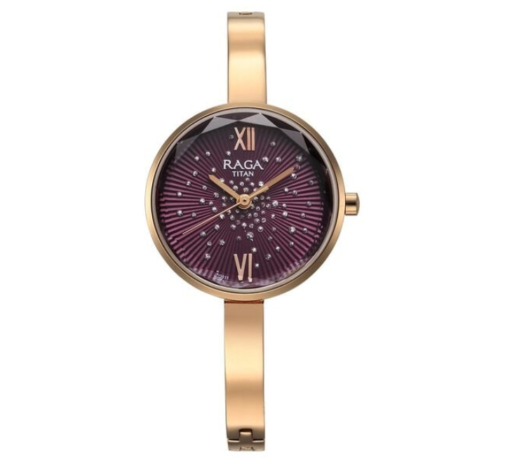 Titan-Raga-Showstopper-Womens-Watch-Purple-Dial-with-Rose-Gold-Stainless-Steel-Band-95271WM01