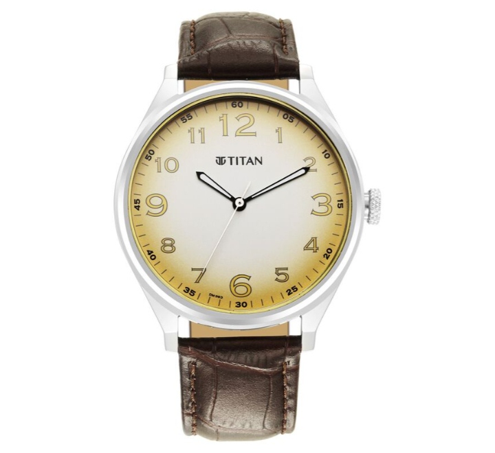 Titan-Trendsetters-Mens-Watch-Analog-Beige-Dial-With-Brown-Leather-Strap-1802SL14