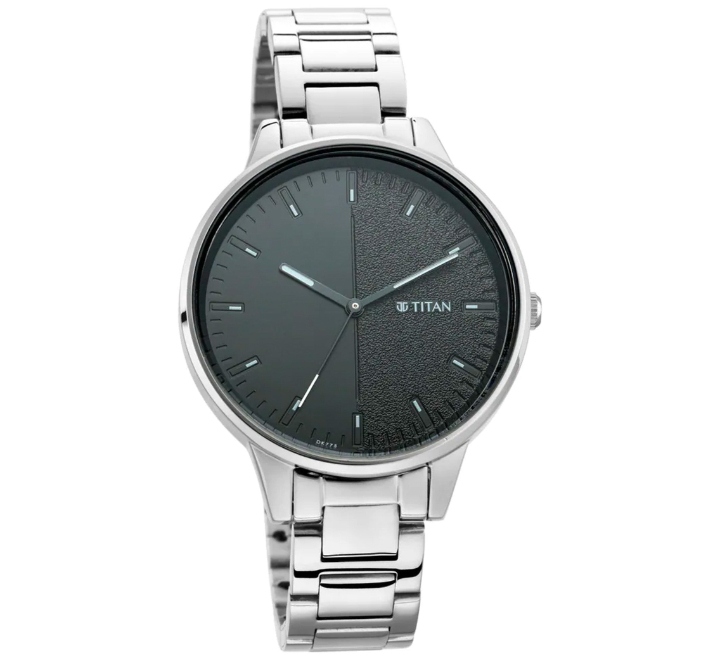 Titan-Womens-Watch-Black-Dial-Silver-Stainless-Steel-Strap-Watch-2648SM02