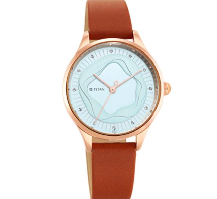 Titan-Womens-Watch-Blue-Dial-Brown-Leather-Strap-Watch-2649WL02