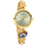 Titan-Womens-Watch-Raga-Mother-of-Pearl-Dial-Gold-Stainless-Steel-Strap-Watch-2606YM07