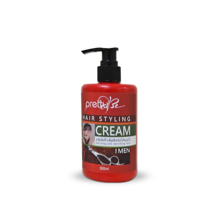 Prettybe-Hair-Styling-Cream-with-Pump-300-Ml