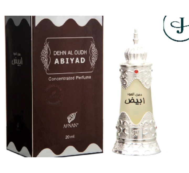Afnan-Dehn-Al-Oudh-Abiyad-For-Unisex-Perfume-Oil-20-Ml Afnan-Dehn-Al-Oudh-Abiyad-For-Unisex-Perfume-Oil-20-Ml