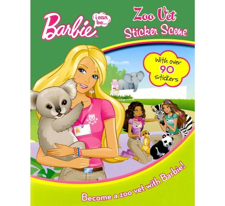 BarbieZooVetStickerScene BarbieZooVetStickerScene