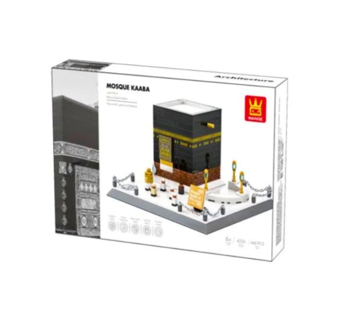 Build-and-Discover-Mosque-Kaaba-Model-Set-422-Pieces-of-Architectural-Art