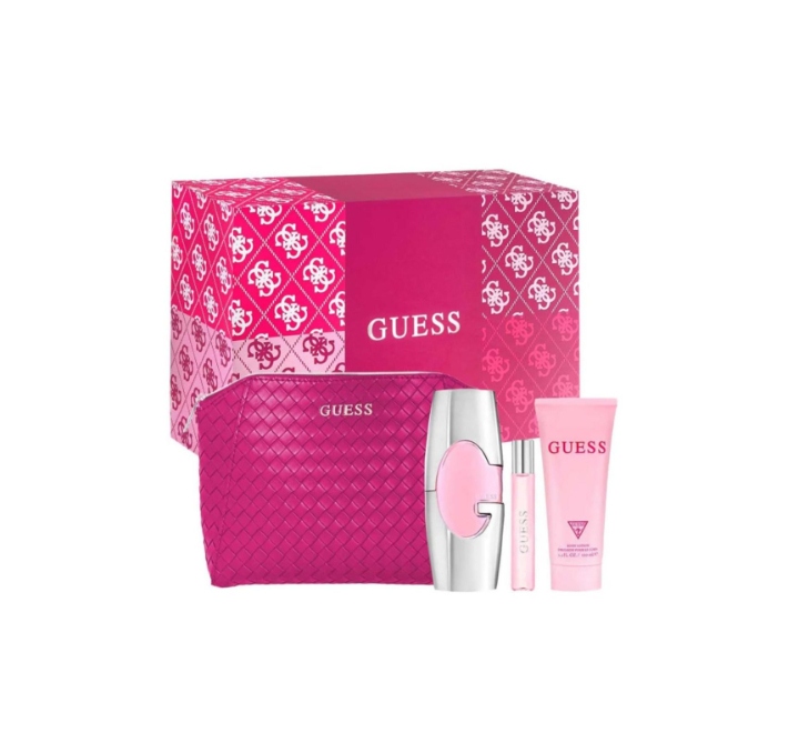 Guess-Pink-For-Women-Edp-75-Ml-4-Pieces-Gift-Set Guess-Pink-For-Women-Edp-75-Ml-4-Pieces-Gift-Set