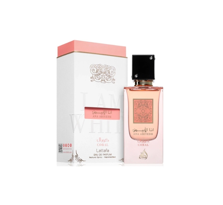 Lattafa-Ana-Abiyedh-Coral-for-Unisex-EDP-60-Ml Lattafa-Ana-Abiyedh-Coral-for-Unisex-EDP-60-Ml