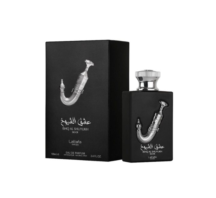 Lattafa-Ishq-Al-Shuyukh-Silver-for-Men-EDP-100Ml Lattafa-Ishq-Al-Shuyukh-Silver-for-Men-EDP-100Ml