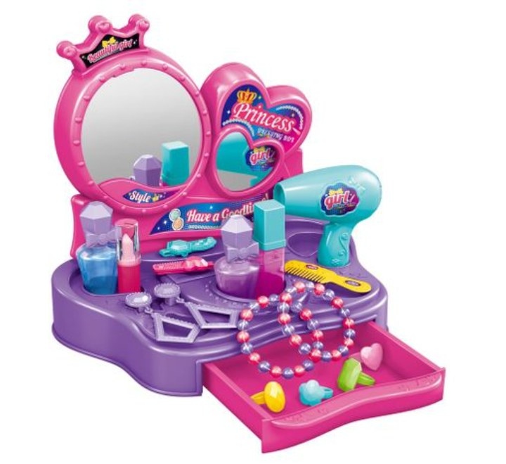 My-Princess-Girls-Vanity-Table-Playset-with-Accessories-Pretend-Play-Dressing-Grooming-Kit-for-Kids
