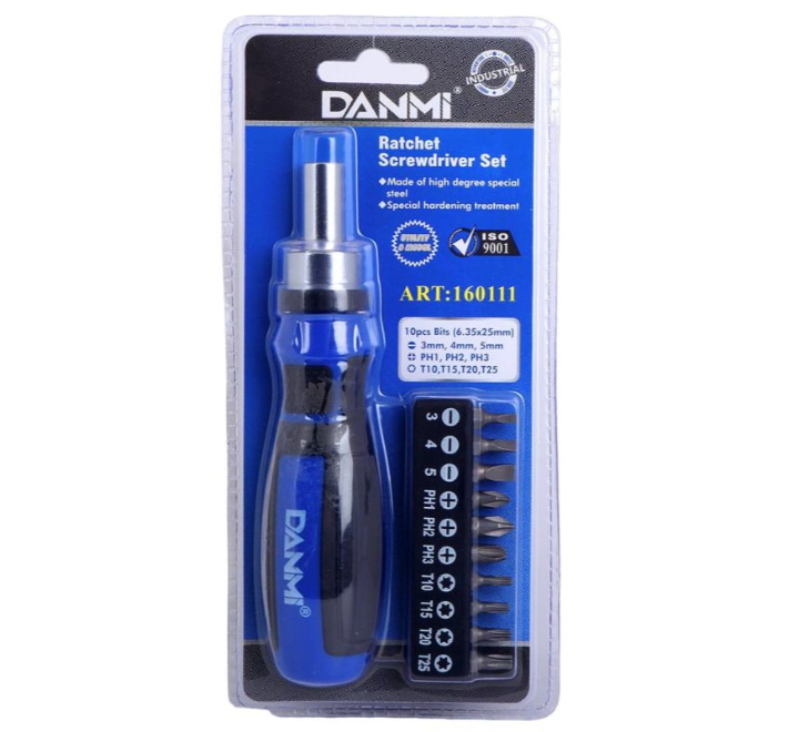 danmi-ratchet-screwdriver-set-11-pieces