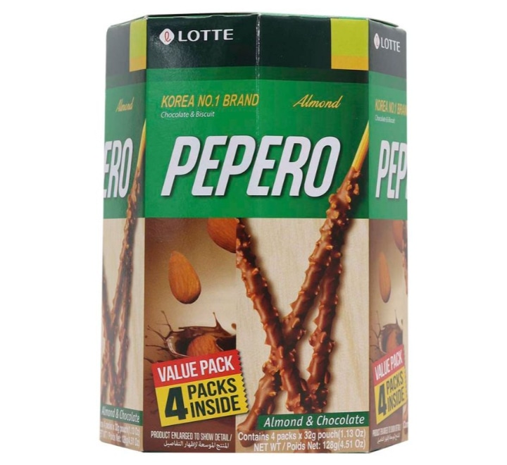 lotte-pepero-almond-and-chocolate-4x32g