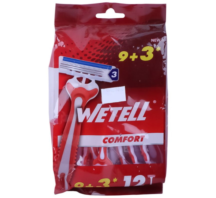 wetell-comfort-shaving-razor-12-pieces